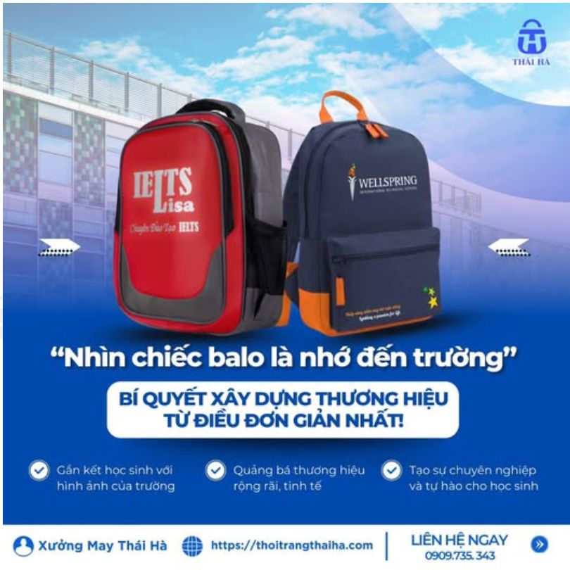 chọn xưởng sản xuất balo học sinh uy tín