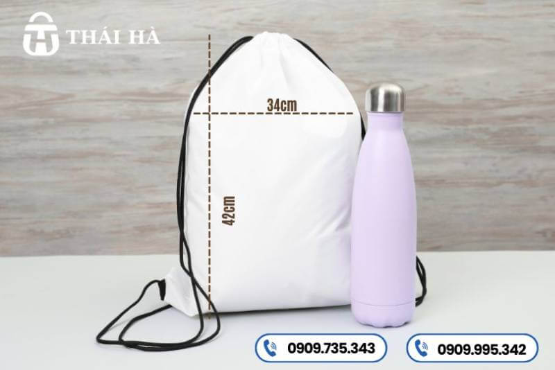 Mẫu Balo dây rút kích thước 34x42cm