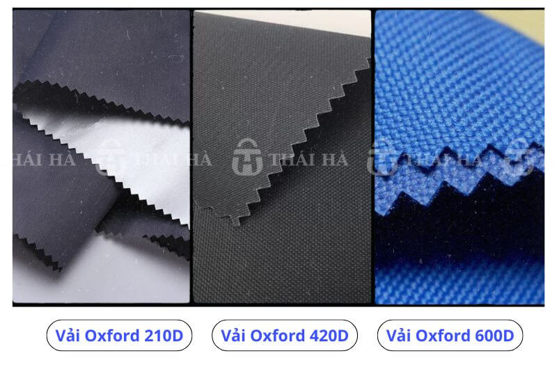 Vải Oxford (210D/420D/600D) – Lựa chọn bền nhẹ, giá tốt