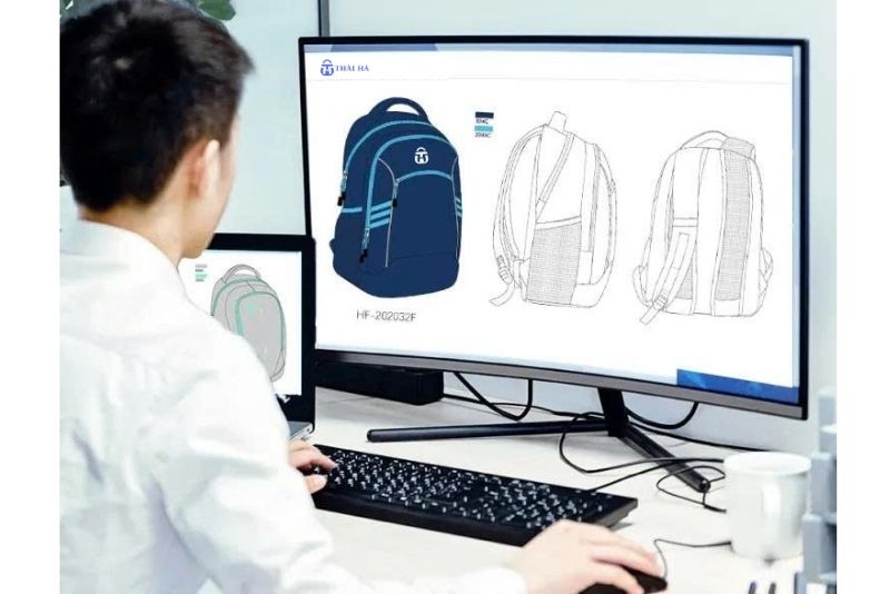 Xưởng may balo thiết kế theo yêu cầu