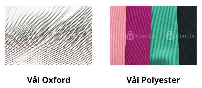 Vải Oxford và Polyester