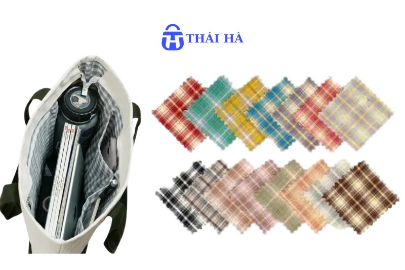 Vải caro lót thời trang