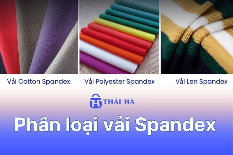 Phân loại vải Spandex