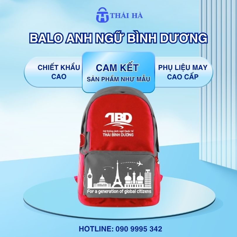 Xưởng may balo anh ngữ uy tín