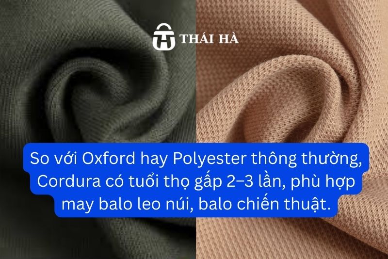 Đặt điểm nổi bật của Vải Cordura