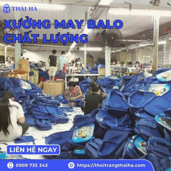 Xưởng may Thái Hà – Đối tác Cordura OEM/ODM uy tín
