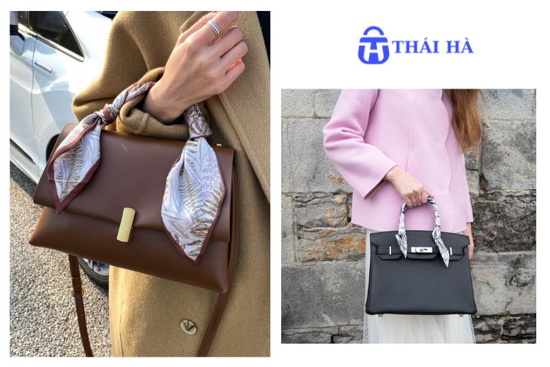 Kiểu thắt quấn toàn bộ quai thắt nơ