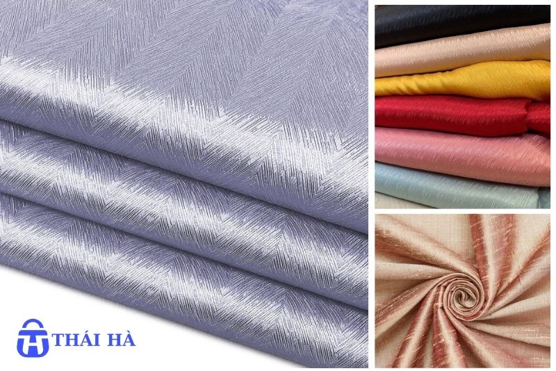 Ưu điểm nổi bật của vải lụa xước