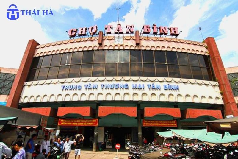 Mua vải dù ở chợ Tân Bình TPHCM