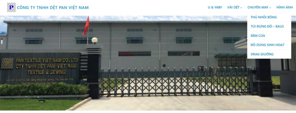 Công ty TNHh dệt Pan Việt Nam