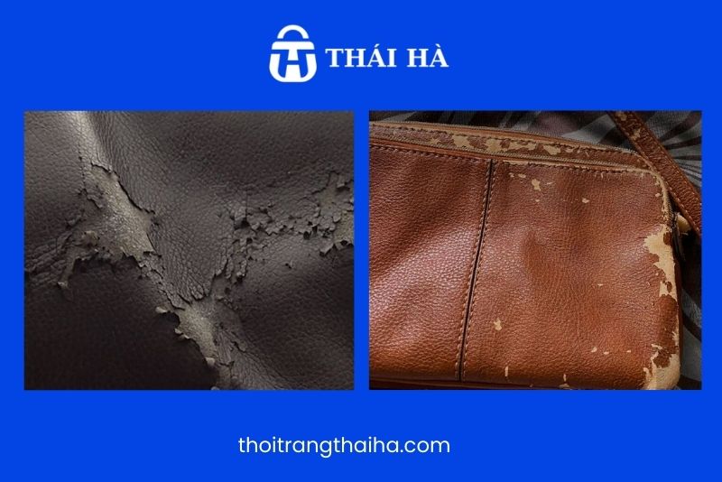 Nguyên nhân túi xách bị tróc da