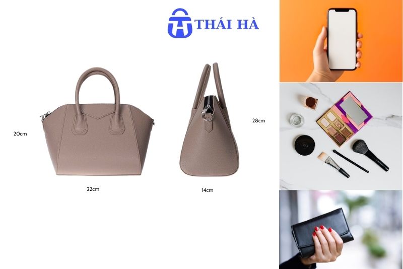 Túi xách size 22 đựng được những gì