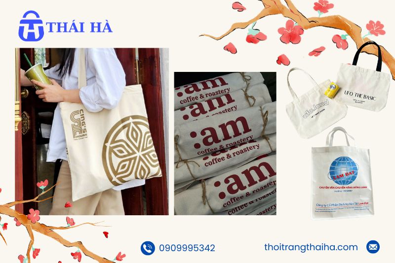 Túi vải Canvas (vải bố) - Tiện lợi và gần gũi mọi thế hệ