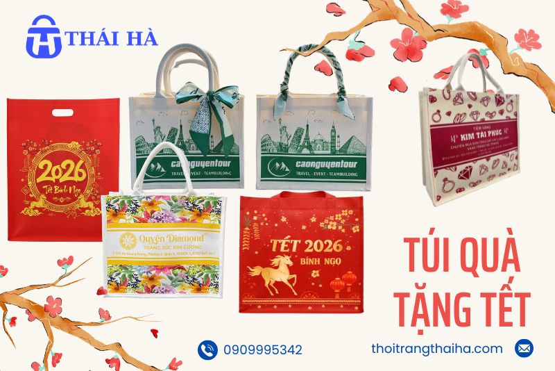 Ý nghĩa chiến lược khi tặng túi quà tặng tết bằng vải