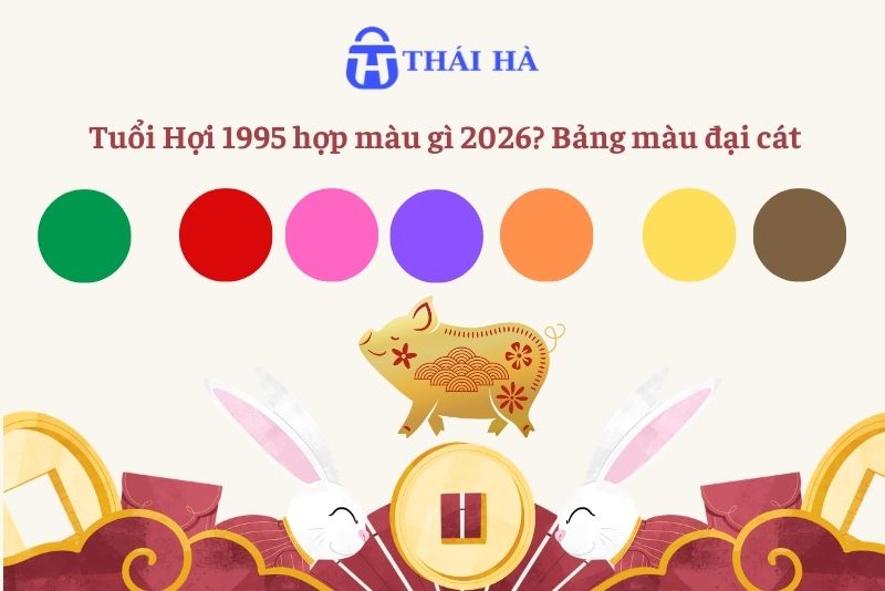 Tuổi hợi 1995 hợp màu gì