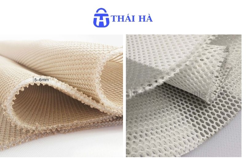 Cấu tạo của Vải Air-Mesh 3D