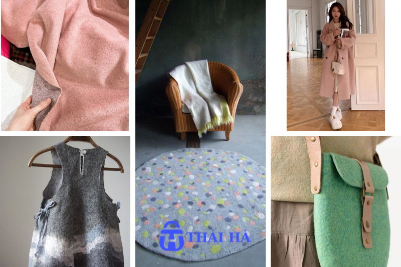 Ứng dụng của vải Felt