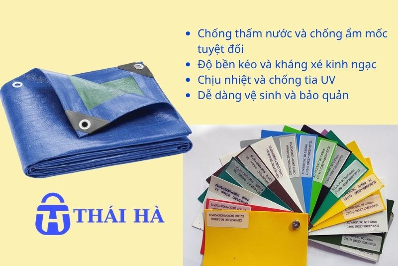 Ưu điểm của Vải tarpaulin
