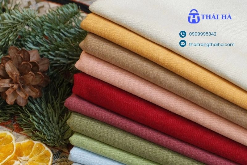 Vải Linen bột đặc điểm