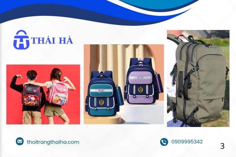 Tiêu chuẩn chọn kích thước balo học sinh
