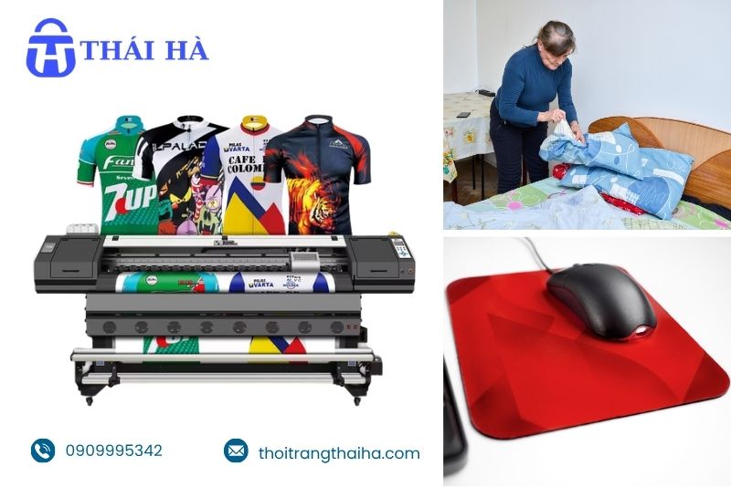 ứng dụng thực tế của In thăng hoa