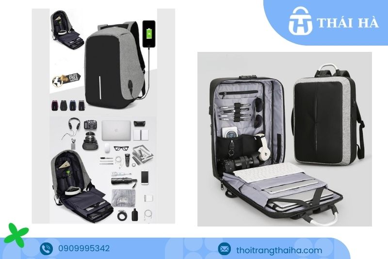 Xu hướng balo tích hợp công nghệ hiện đại