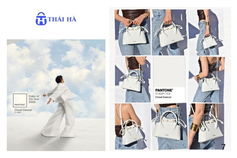Xu hướng màu sắc và chất liệu túi xách