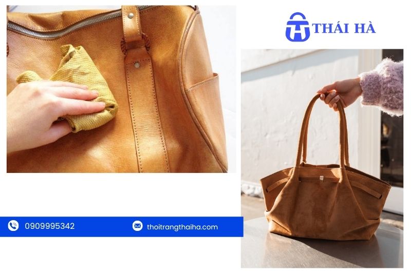 Các bước chuẩn bị để khử mùi túi da