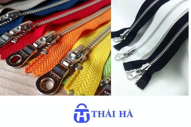 Dây khoá kéo kim loại