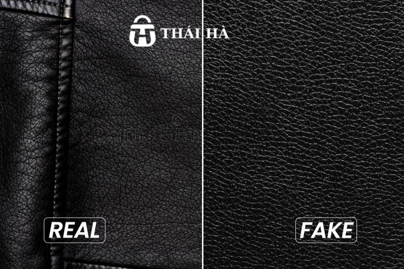Phân biệt da thật bằng mắt