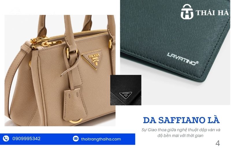 Vì sao Saffiano được các thương hiệu cao cấp ưa chuộng?