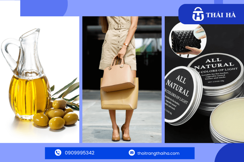 Dùng dầu ô liu hoặc dầu dưỡng chuyên dụng