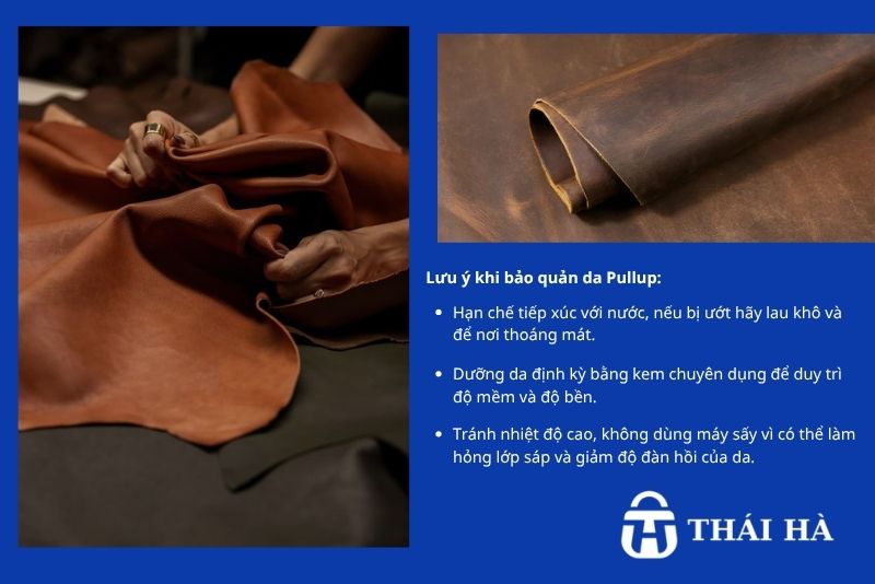 Cách bảo quản đồ da Pullup luôn bền đẹp