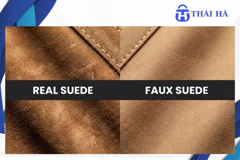 Phân biệt da lộn thật và da lộn giả