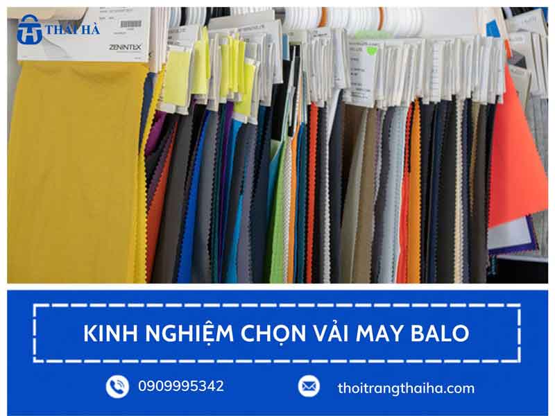 Bảng Giá & Kinh Nghiệm Chọn Vải May Balo Quà Tặng Doanh Nghiệp B2B