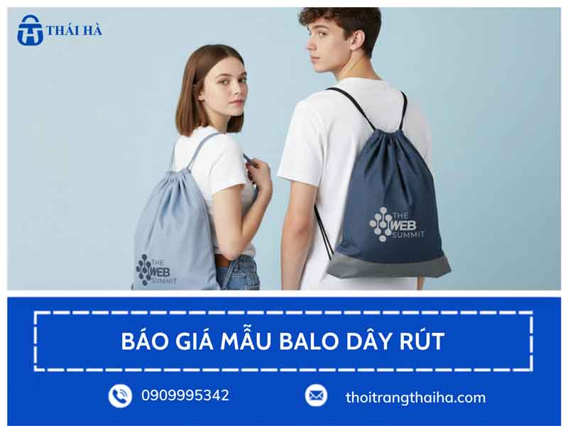 Báo giá mẫu balo dây rút
