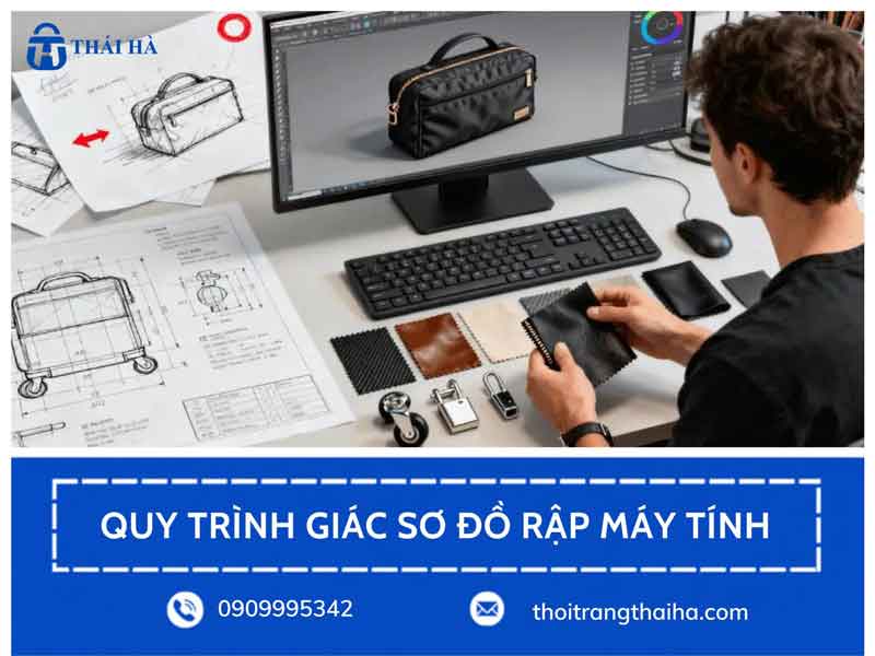 Quy trình giác sơ đồ rập trên máy tính