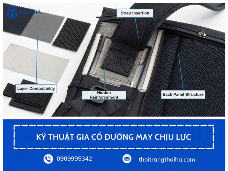 Ky thuat may danh bo gia co quai deo balo chiu luc