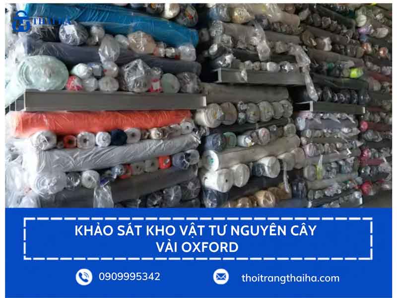 Khảo sát kho vật tư nguyên cây vải Oxford B2B