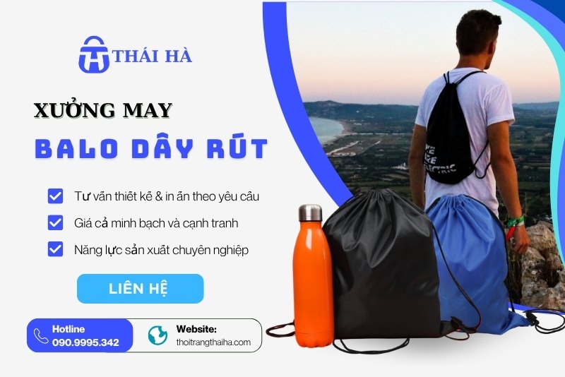 Xưởng may balo dây rút: Giải pháp quảng cáo & Quà tặng