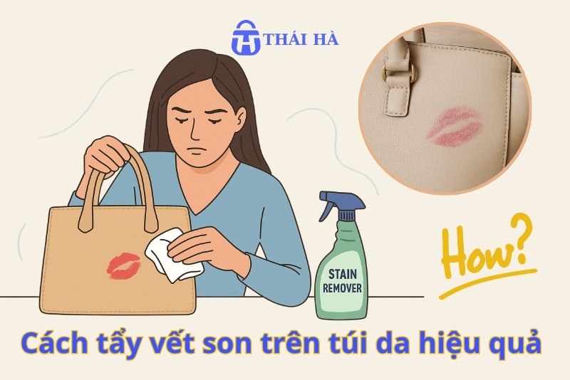 4 Cách tẩy vết son trên túi da không làm hỏng bề mặt
