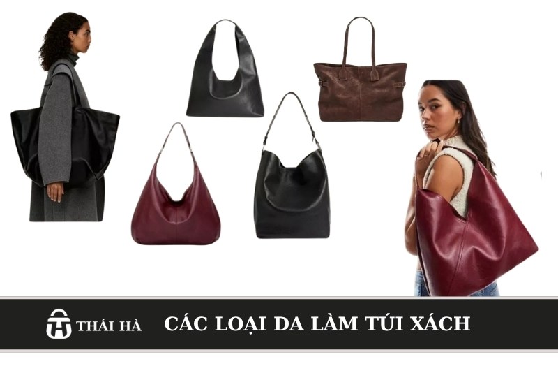 Các loại da làm túi xách