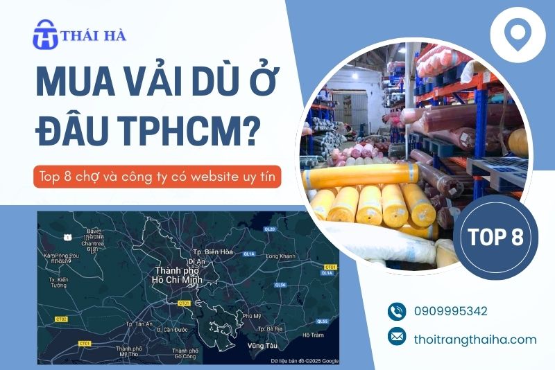 Mua vải dù ở đâu TPHCM