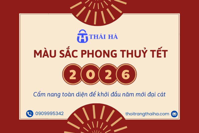 Màu sắc phong thuỷ tết 2026