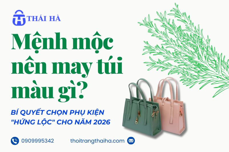 Mệnh mộc nên may túi màu gì?