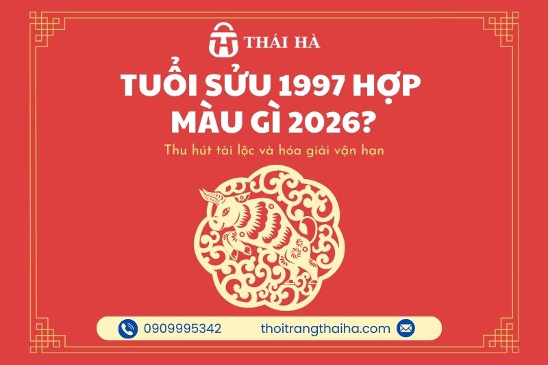 Tuổi Sửu 1997 hợp màu gì 2026