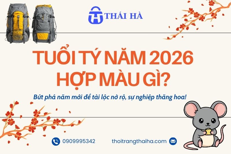 Tuổi Tý năm 2026 hợp màu gì