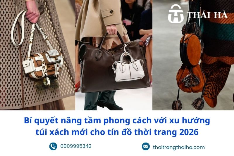 Bí quyết nâng tầm phong cách với xu hướng túi xách mới cho tín đồ thời trang