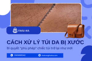 Một số cách xử lý túi da bị xước