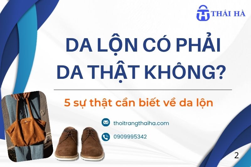 Da lộn có phải da thật không